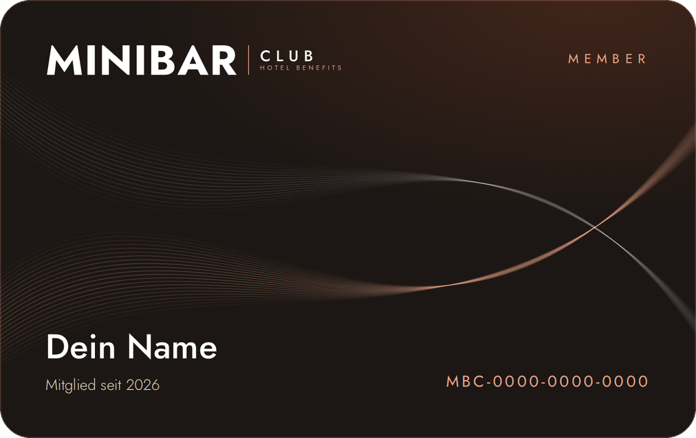 Digitale MinibarClub Member Card