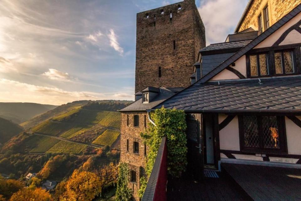 Burghotel auf Schönburg, Oberwesel – Außenansicht 2